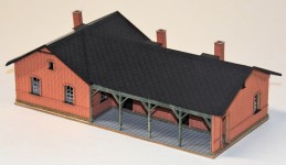 BuBi Model H060184 - H0 - Bahnhof Lämberg - Bausatz